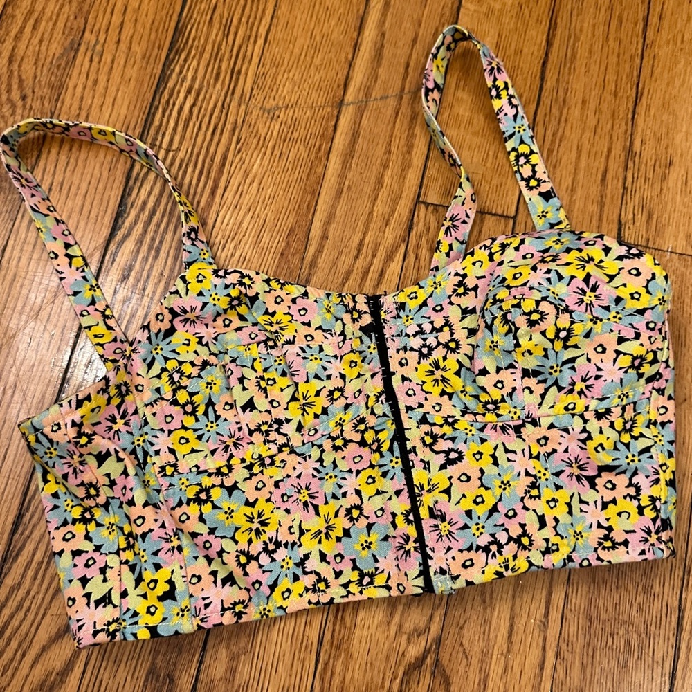 NWT Urban Outfitters festival floral top